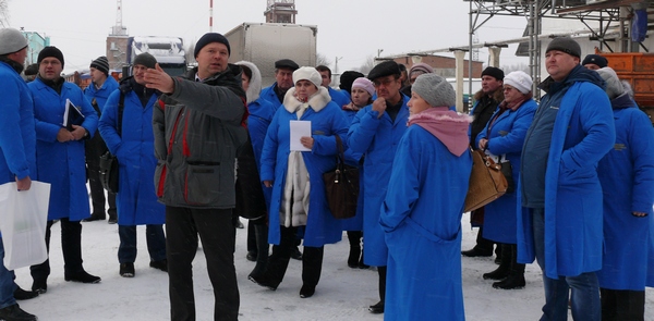 Новая конференция на Глазовском комбикормовом заводе.