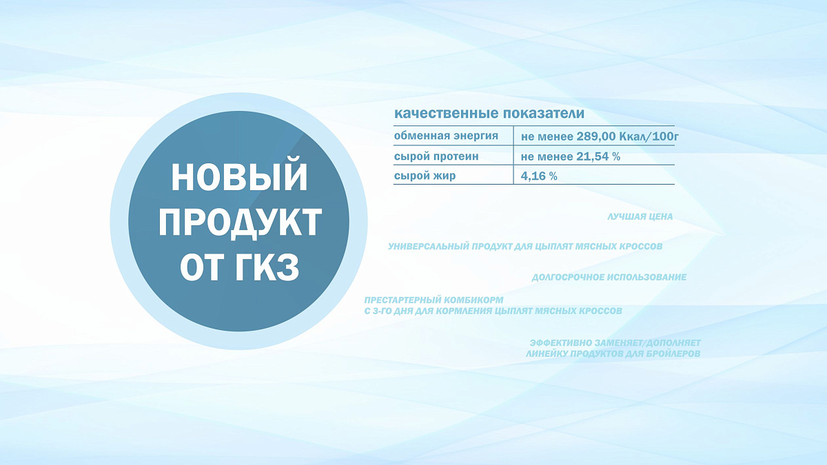 Новинка от ГКЗ