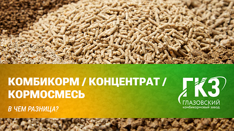 Комбикорм, концентрат и кормовая смесь: в чем разница?