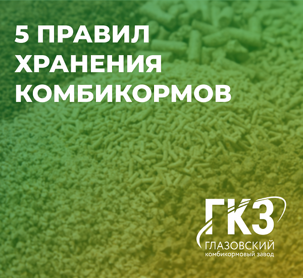 5 основных правил хранения комбикорма